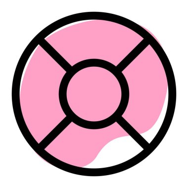 Liman 'daki Lifebuoy, su kurtarmaya yardım ediyor..