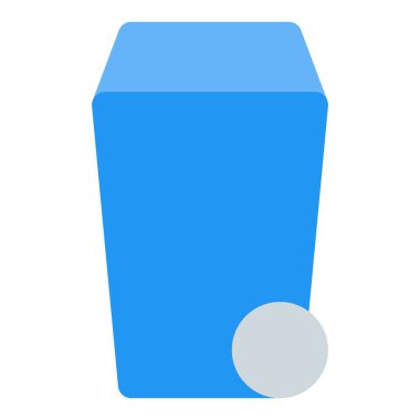 Çöp tenekesi hijyen ve çevre bakımını destekliyor.