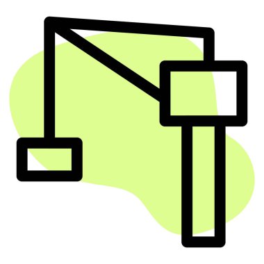 Ağır yükleri kaldırmak ve taşımak için mekanik aygıt.