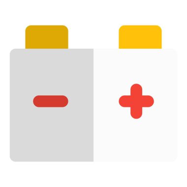 Elektriksel sistemi çalıştırmak için arabada pil kullanımı.