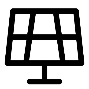 Yararlı elektrik gücü için güneş panelini kullan.