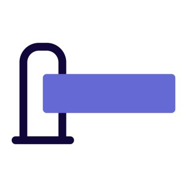 Kontrollü erişim ve güvenlik için otomatik bariyer.