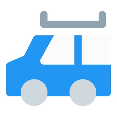 Etkili yerel ulaşım için küçük otobüs.