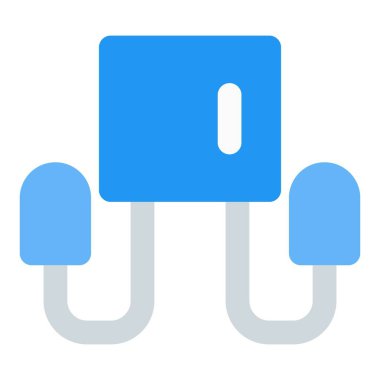 Hızlı elektrikli araçla DC duvar kutusu şarj ediliyor.