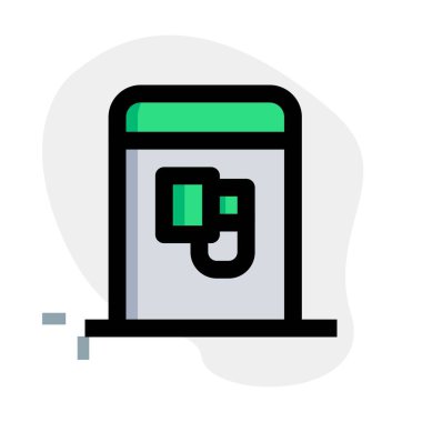 Ankesörlü telefon kulübesi.