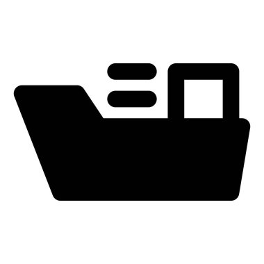 Kargo gemisi malları okyanuslar ötesine taşıyor..