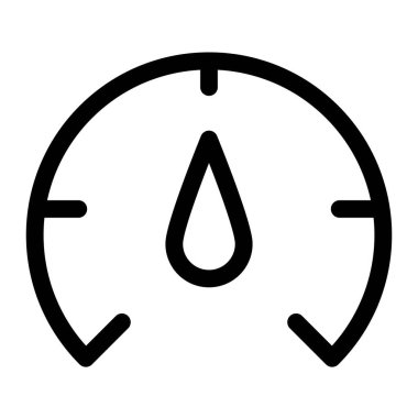 Gösterge, elektrikli araç şarj seviyesini gösterir.