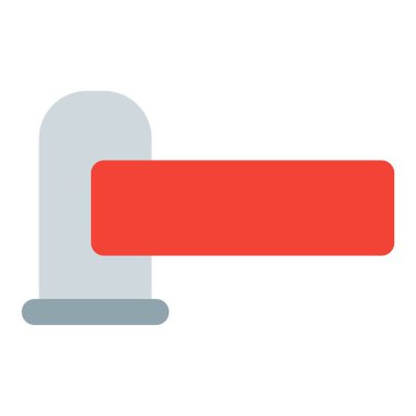 Kontrollü erişim ve güvenlik için otomatik bariyer.