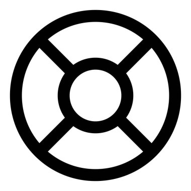 Liman 'daki Lifebuoy, su kurtarmaya yardım ediyor..