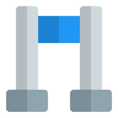 Kalabalığı kontrol etmek ya da güvenliği sağlamak için bariyer.