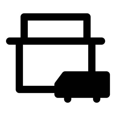 Yolcu hizmetleri olan otobüsler için merkez.