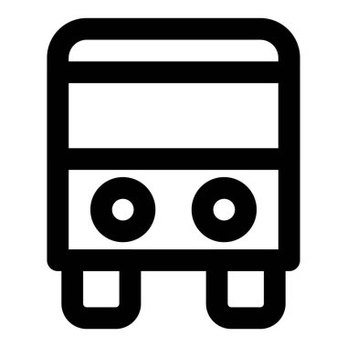 Yolcu taşımak için yol aracı veya otobüs.