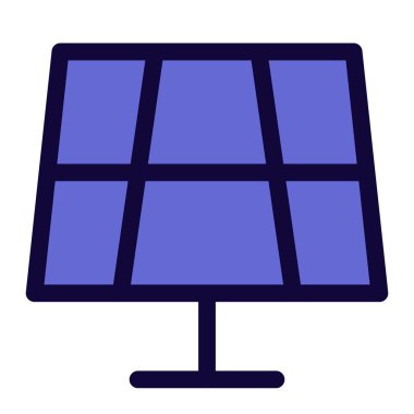 Yararlı elektrik gücü için güneş panelini kullan.