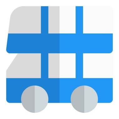 Ulaşım için çift katlı ya da iki katlı otobüs..