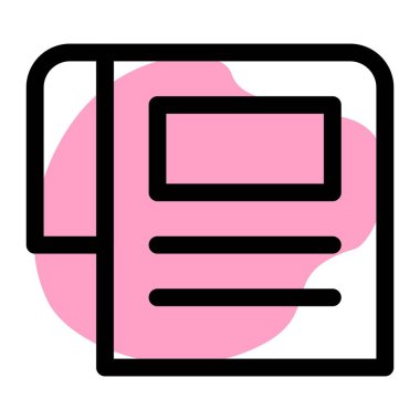 İstasyonda okumak için gazete.