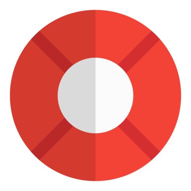 Liman 'daki Lifebuoy, su kurtarmaya yardım ediyor..