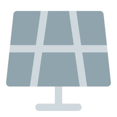 Yararlı elektrik gücü için güneş panelini kullan.