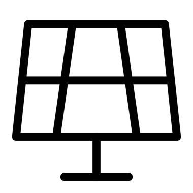 Yararlı elektrik gücü için güneş panelini kullan.