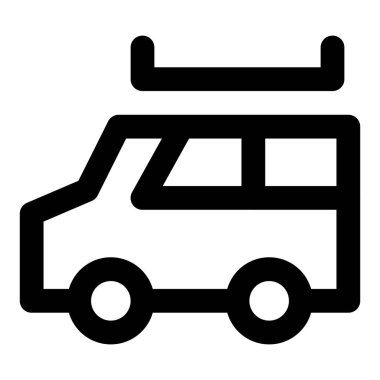 Etkili yerel ulaşım için küçük otobüs.