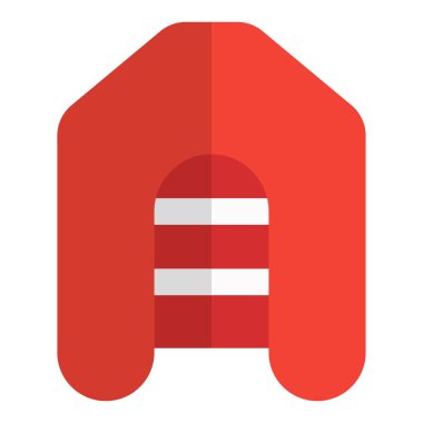 Lastik tabanlı elastikiyete sahip katlanabilir su aracı.