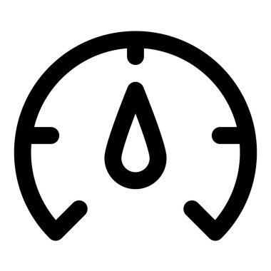 Gösterge, elektrikli araç şarj seviyesini gösterir.