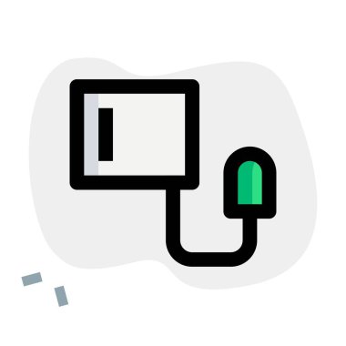 Elektrikli araç kolaylığı için kompakt DC şarjı.