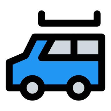 Etkili yerel ulaşım için küçük otobüs.