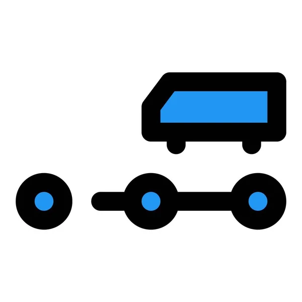 Richtsnoeren Voor Het Vinden Van Busroutes — Stockvector