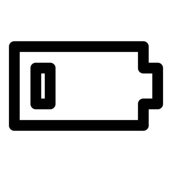 Weinig Batterij Opladen Nodig Voor Optimale Prestaties — Stockvector
