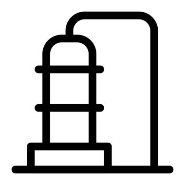 Damıtma sürecinde sıvı karışımı yoğunlaştırılıyor.