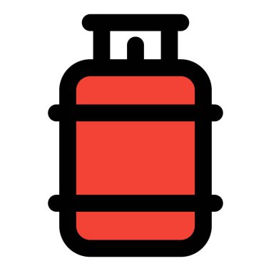 Araçlar için yanıcı gaz depolama tankı.