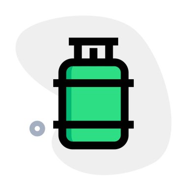 Araçlar için yanıcı gaz depolama tankı.