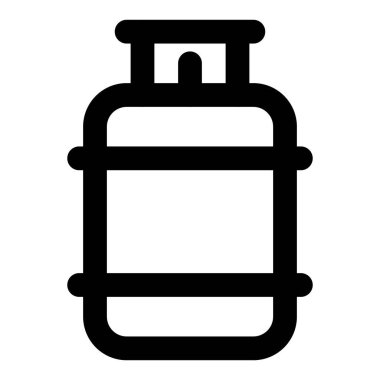 Araçlar için yanıcı gaz depolama tankı.