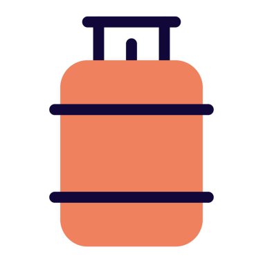 Araçlar için yanıcı gaz depolama tankı.