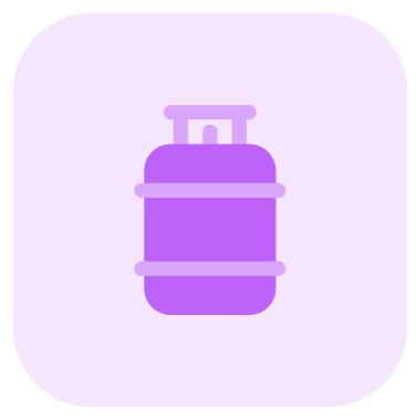 Araçlar için yanıcı gaz depolama tankı.