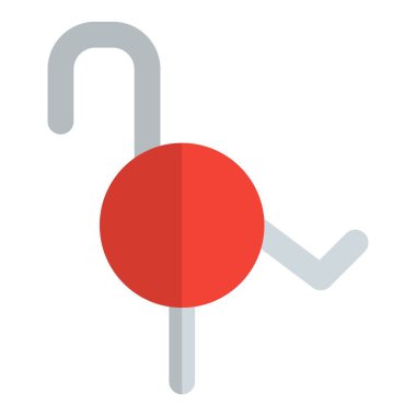 Petrol endüstrisinde elle işletilen pompa.