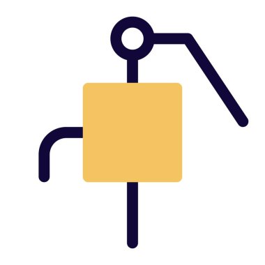 Yağ çıkarmada kullanılan elle pompalama aygıtı.