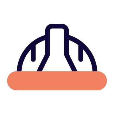 Korunmak için güvenlik kaskı..