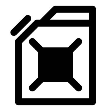 Tutulan bidon ya da taşınabilir konteynır.