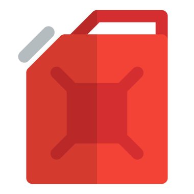 Tutulan bidon ya da taşınabilir konteynır.