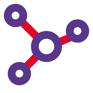 Moleküller, temel kimyasal bileşik birimleri.