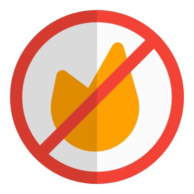 Benzin istasyonunda ateş yakmak yasaktır.