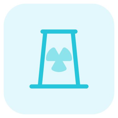 Nükleer reaksiyonlarla elektrik üreten istasyon.