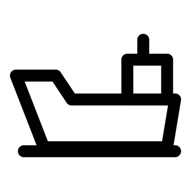 Sıvı yağ taşımak için büyük bir tank.