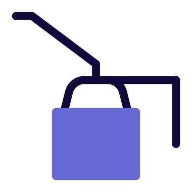 Petrolcü, yağ uygulaması için bir ekipman..