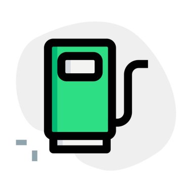 Benzin dağıtım istasyonu.