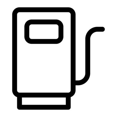 Benzin dağıtım istasyonu.