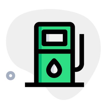 Benzin için benzin pompası..