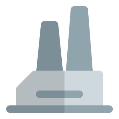 Enerji üretmek için kullanılan enerji santrali.