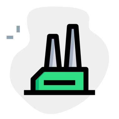 Enerji üretmek için kullanılan enerji santrali.